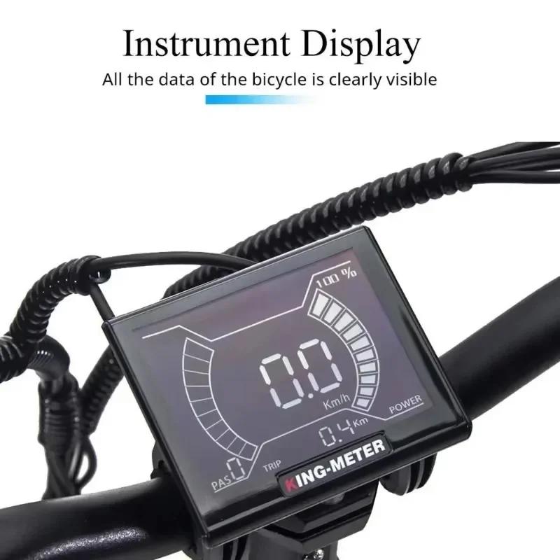 CMACEWHEEL GW20 48V18AH Lithium Battery Electric Bike Adult 20*4 Inch Fat Tire Mountain City Electric Bicycle