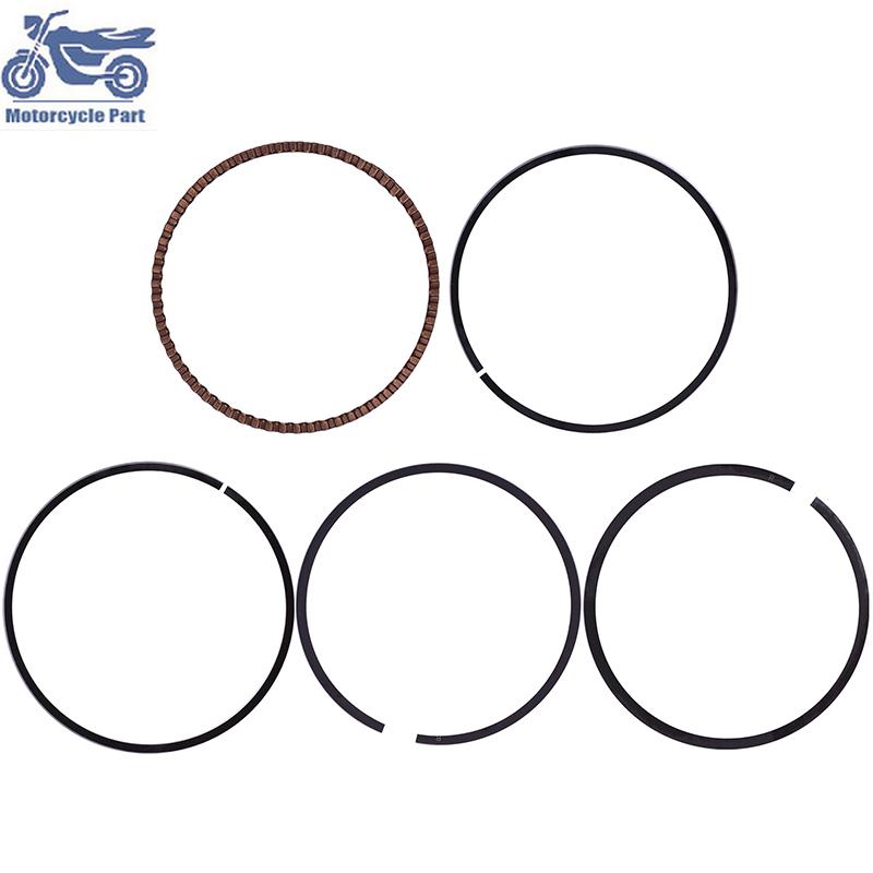 64mm 64.25mm 64.5mm STD +25 +50 Motorcycle Piston Ring For Honda NT400 Bros 1987-93 Shadow 400 2002-05 VRX400 Steed 400 1990-97
