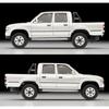 Tomytec Tomica Limited Vintage Neo LV-N256c Toyota Hilux 4WD Pickup Double Cab SSR Silver 1991 Model (Assembled) 333197