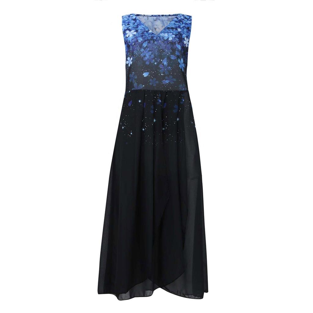 Rochie de dama Sifon Rochie mozaica eleganta Rochie lunga fara maneci Rochie de seara