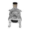 Whiskey Bottle Dog Decanter Funny Glass Collectible Novelty Bulldog Whiskey Bottle for Men Home Tasting Beer Bar Decor Gifts
