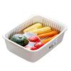 ZISIZ Multi-functional Kitchen Fruit and Vegetable Drain Basket