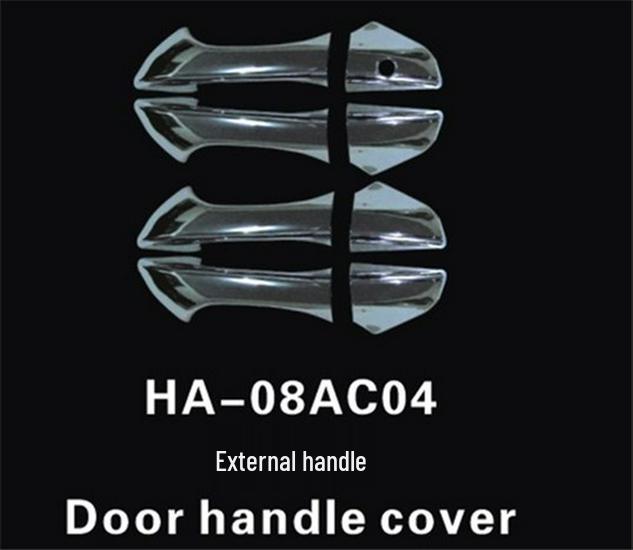 Anti-Scratch Decorative Handle Bowl for 08-13 8th Gen Accord