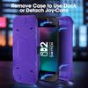 ProCase Nintendo Switch 2 Protective Case with Detachable Front Shock Scratch Easy Ergonomic Handheld Hard Shell Purple (2025 Release) Cover,