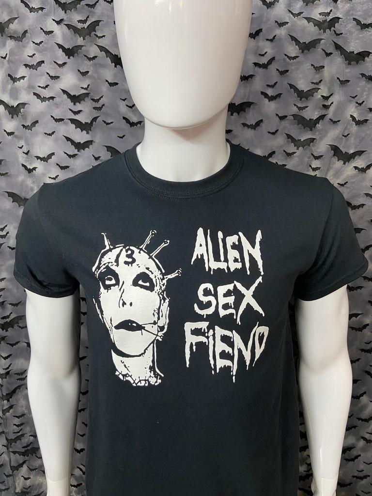 Alien Sex Fiend Gothic Deathrock Batcave Horror Punk Unisex T Shirt Tee