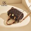 Aokang Women's Retro Boston Crossbody Handbag