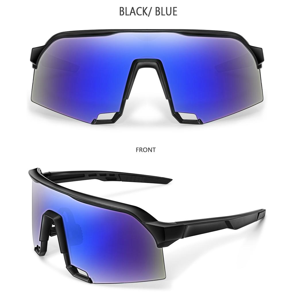 Cycling Sunglasses for Men and Women UV400 Protection 5 Colors Big Frame Running Fishing Sports Eyewear