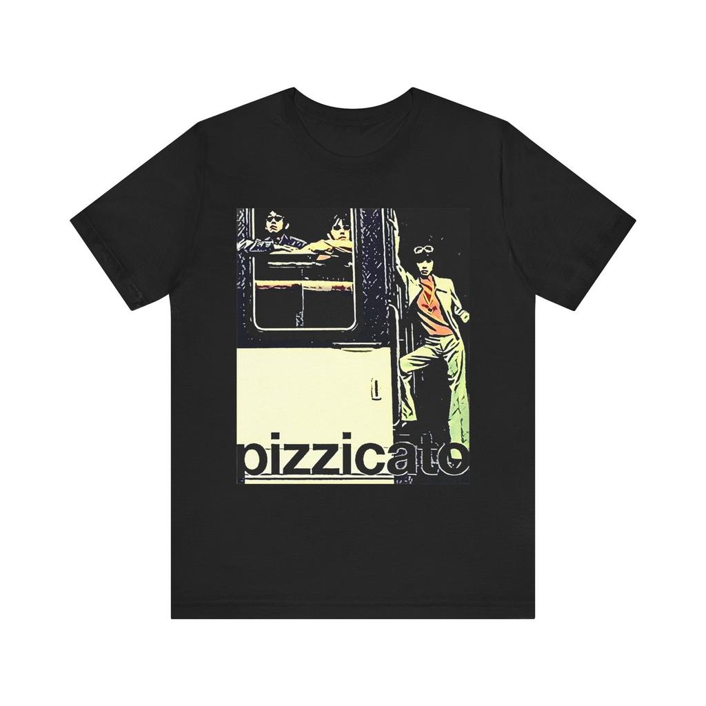 Pizzicato Retro Kortermet T-skjorte Grafisk Trykk Rund Hals Unisex Gave NY