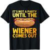 Lustige Vintage Hot Dog Hotdog Stand T-Shirts Herren Damen Reine Baumwolle Humor Streetwear T-Shirt Kurzarm Unisex Lockere Kleidung