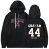 Off Campus Briar University Hockey Hoodies Graham 44 Cosplay Women Men Long Sleeve Sweatshirts Fashion Vintage Pullover Tops