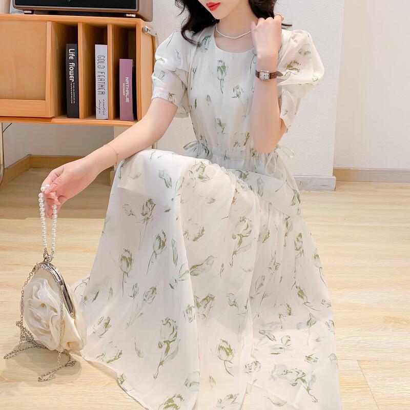 

Mokana Fashion Short Sleeve Midi Dress S