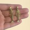 European & American Gothic Mermaid Skull Earrings for Halloween