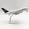 20cm Statisches Simulationslegierungsflugzeug Lufthansa A380 Fluggesellschaften Flugzeugmodelle Mit Fahrwerk Kindergeschenke Sammlung Flugzeugspielzeug