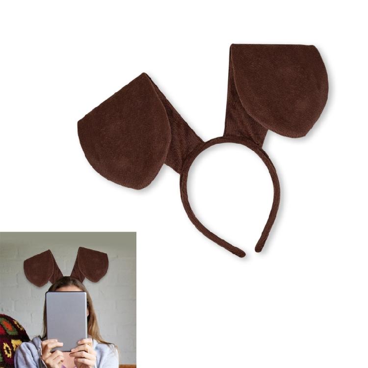 Hund Cosplay Kostüm Dekorationen Zubehör Kinder Hund Verkleiden Festival Plüsch Schmuck Süßes Hund Stirnband Cosplay Requisiten