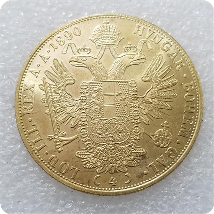 1877,1890,1894,1915 Αυστρία Αναμνηστικά Συλλεκτικά Σουβενίρ Κέρματα