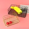 Nordic Ironwork Net Bottom Basket Desktop Storage Basket for Cosmetics and Skin Care Products Organization and Storage Basket