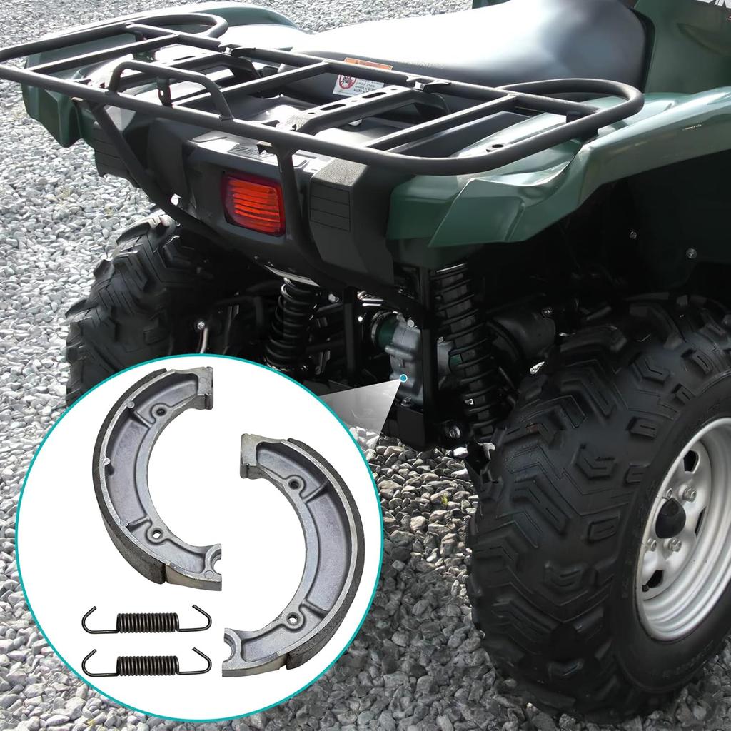 Rear Brake Shoes For Yamaha Big Bear 350 400 Kodiak 400 Grizzly 600 OEM# 4WV-W253E-01-00 5FU-WF536-00-00