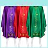 European Literary Style Long Robe With Fringe For Cosplay And Stage Performances