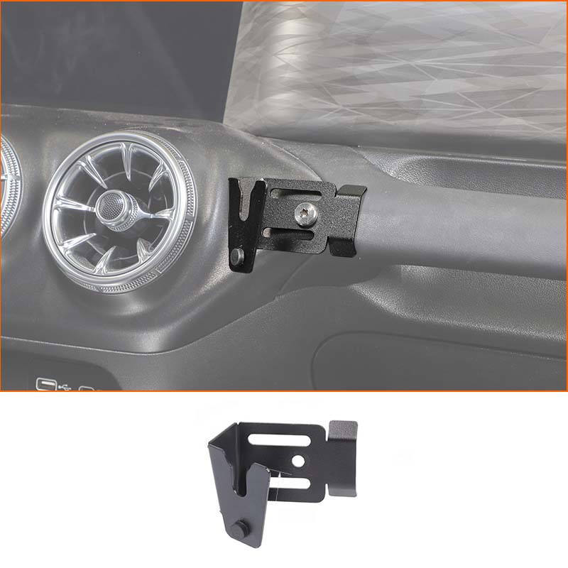 HEBE Car Walkie Talkie Holder Intercom Rack Bracket Fit for GWM Tank 300 2021 2022 2023 2024 2025 Accessories