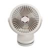 10000mAH USB Clip On Fan Rechargble Miniature Table Fan Portable 360 Degree Rotate Cooling Fan for Bedroom   Desktop