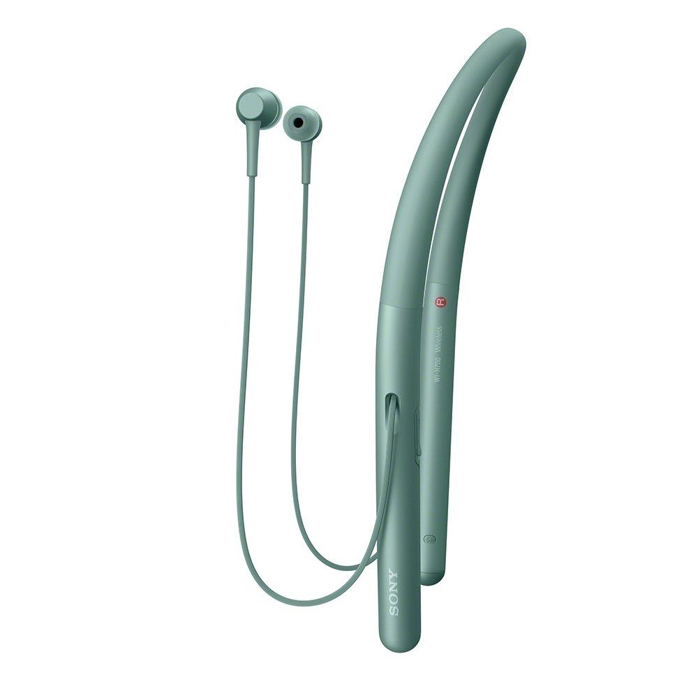 Sony In 2 Wireless Up To 8 Hours of Continuous Headphones with 2017 360 Reality Audio Horizon Green H.ear WI-H700 Bluetooth/Hi-Res Compatible,