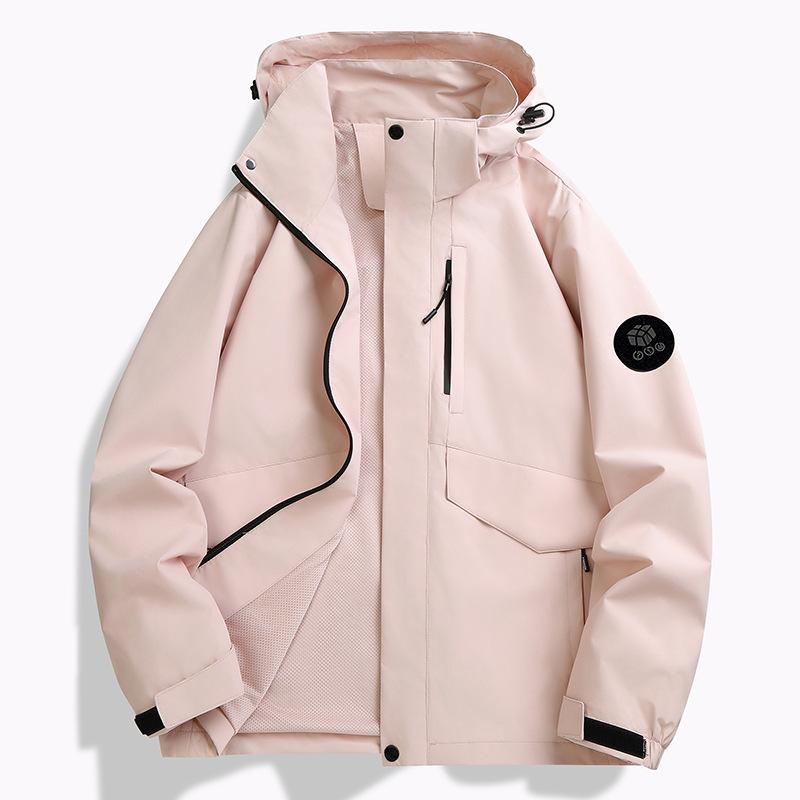 2025 Women's Trendy Windbreaker: Spring/Autumn Waterproof, Windproof, Lightweight, Loose-Fit for Travel, Work & Mountaineering