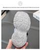 Children's Cartoon Fleece-Lined Sports Shoes, Soft Sole, New for 2025 Autumn/Winter, Unisex Casual Running Sneakers.