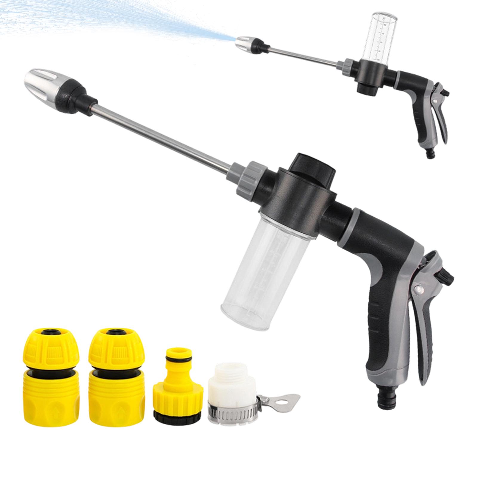 

High Pressure Cleaning Machine Nozzle 360 Rotating Watering Nozzle Sprayer 3 Modes Portable Pressure Washer For Car Garden China Mainland