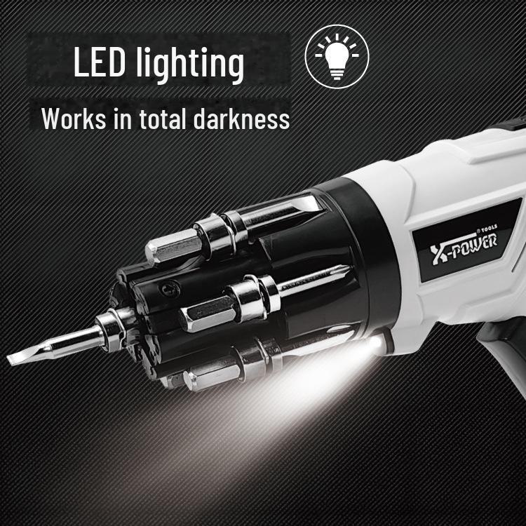 3,6V Wiederaufladbarer Elektrischer Schraubendreher mit Typ-C-Schnittstelle und Pistolengriff