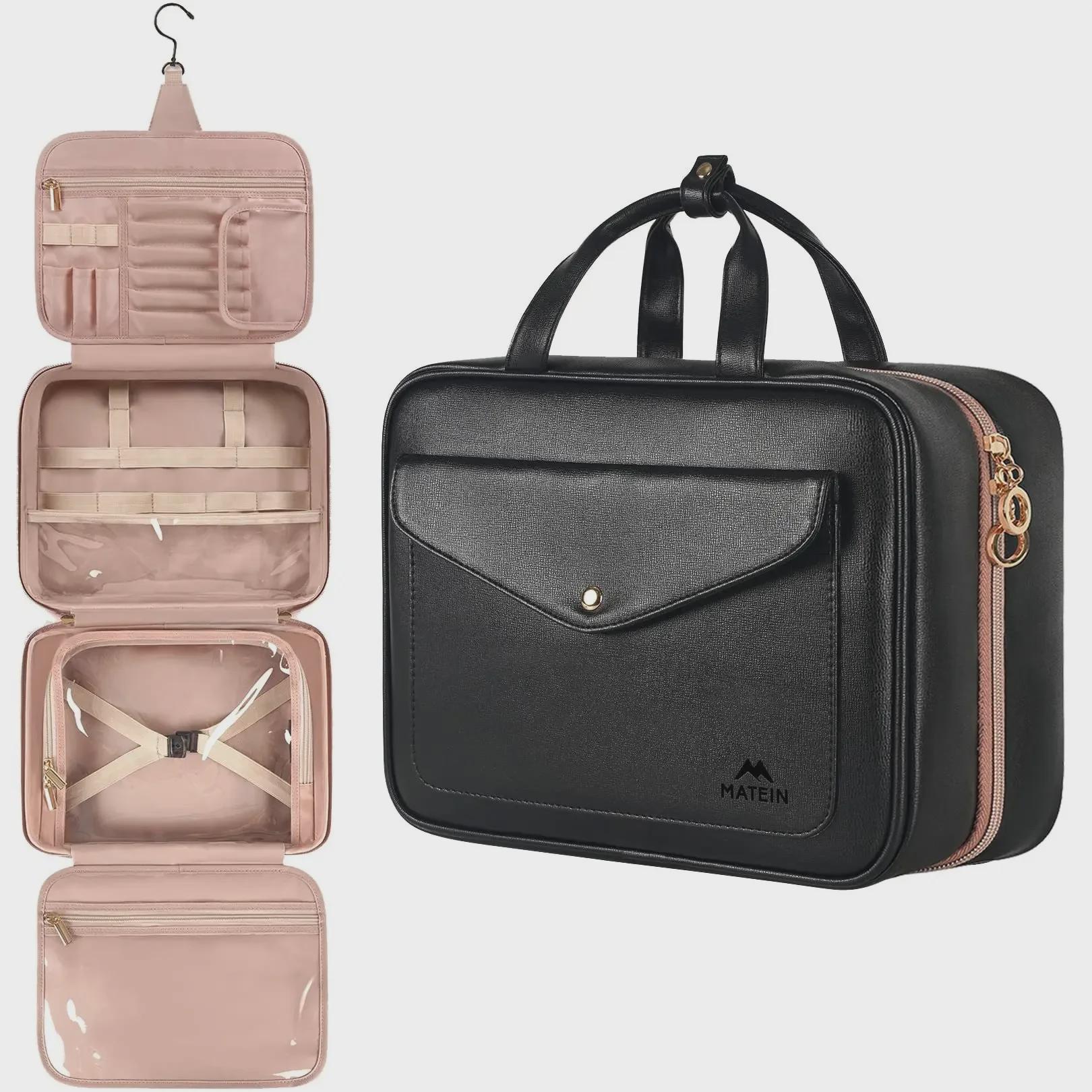 

Водонепроницаемая дорожная косметичка - портативный набор для хранения косметики 31.8 x 12.7 x 22.9 cm