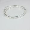 1 Pcs Expandable  Bangle Sliver Bracelet Wire Wrapped Adjustable  Bangles Women Fashion Jewelry Bangles Bangle Bracelet