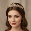 Elegant Baroque Queen Tiaras Gorgeous Rhinestone Tiara Bridal Wedding Headwear  Bridal Celebration