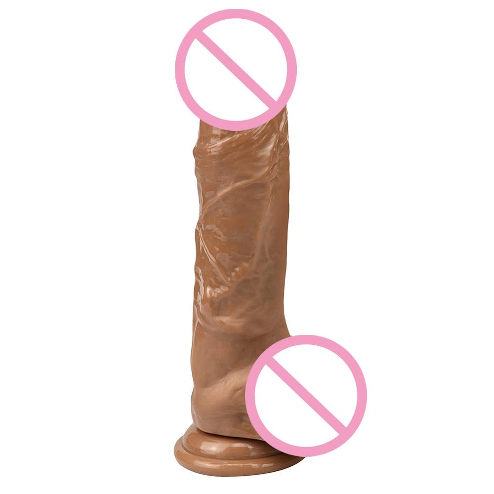 Male Masturbator Female Suction Cup Manual False Penis Anal Plug Adult Products