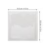 10Pcs Clear Index Card Pockets Self Adhesive Label Holders Protective Transparent Card Organizers for Library Office Warehouse