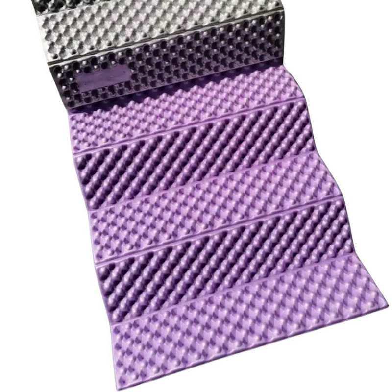 Foldable Insulated Egg Nest Foam Camping Mat, Thickened & Moisture-Proof for Single Person Outdoor Use