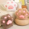 45cm Cat Paw Throw Pillow Soft And Comfortable Home Decoration Pillow Gift Bed Sofa Office Chair Back Furry Cat Paw Cushion
