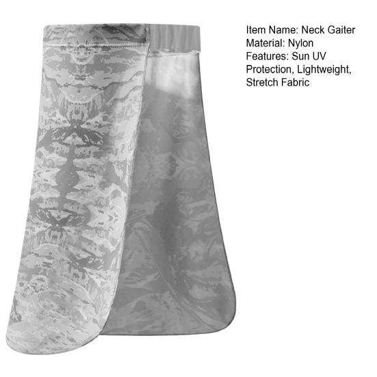 Summer Cycling Neck Gaiter Sun UV Protection Breathable Stretch Men Women Outdoor Sports Fishing Cooling Neck Drape Shield Protector