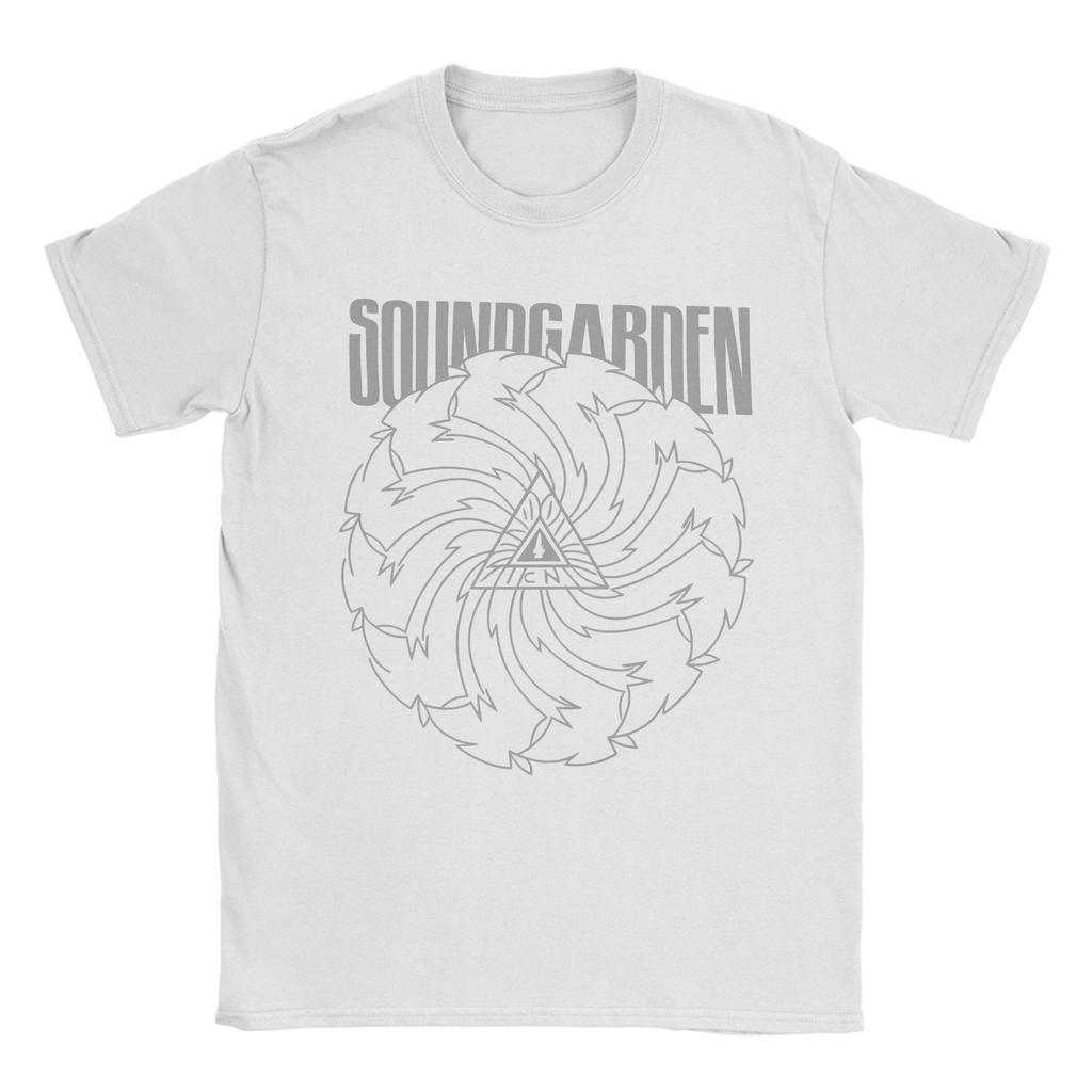 Soundgarden Badmotorfinger TShirt Summer Couple Pure Cotton ONeck Oversize Clothes Short Sleeve YK Basic Tshirt