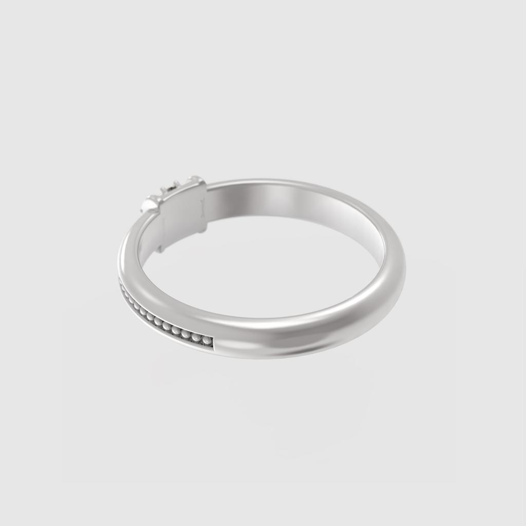 Musee.Art Saint Cubic Couple Rings (Women'S) (Type B)