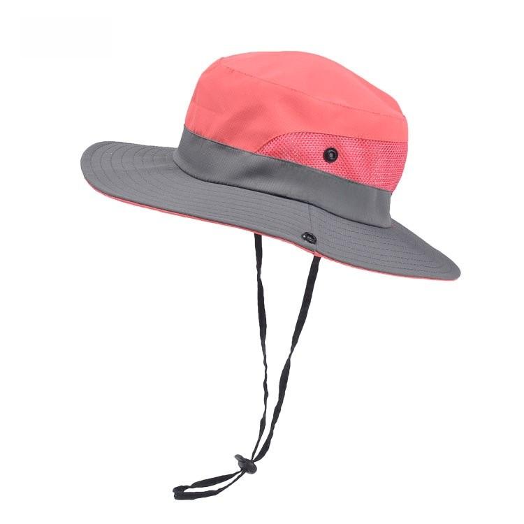 Summer Outing Hat For Women With Large Brim Sun Protection And Breathable Polyester Fabric