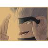 Poster in Carta Kraft Retro Anime Jujutsu Kaisen - Decorazione Murale