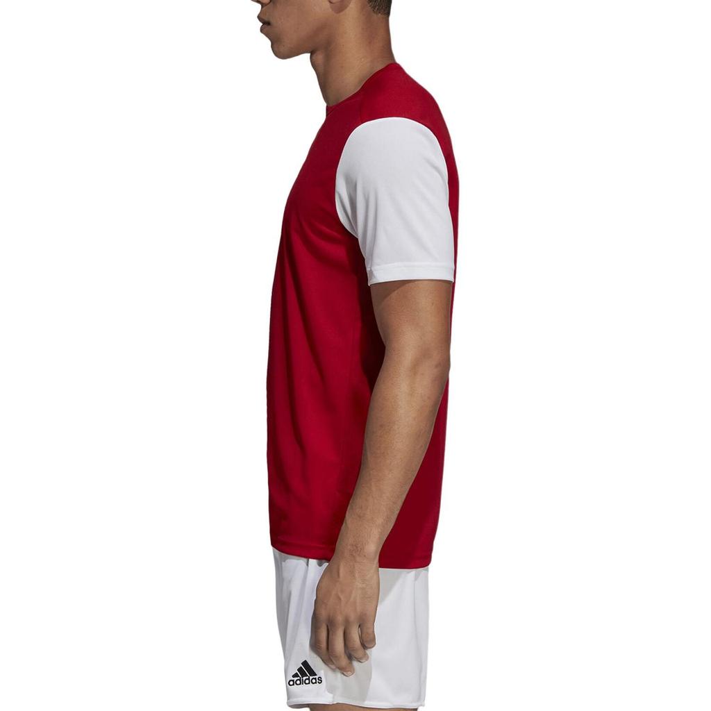 adidas T Shirts Men's Red Moderate Straight Fit DP3230
