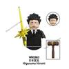 Jujutsu Kaisen Anime Bausteine Fushiguro Toji Tsukumo Yuki Hanao Choso MINI Cartoon Puzzle Bausteine Sammlung Geschenk
