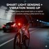 Smart Bike Tail Light USB Rechargeable Brake Sensing Rear Light Auto On/Off IP66 Waterproof Bicycle LED Safety Light with Mount
