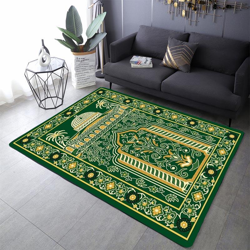 

Мусульманский молитвенный коврик для дома, спальни, кухни, ванной комнаты, коврик для прохода, дверной коврик, уличный дверной коврик 40x60cm