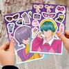 K-POP Demon Hunter Girl Group Stickers - 8 Sheets for Phone & Laptop Decorations