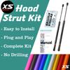 Bonnet Lift Support For SEAT Leon MK3 5F 2012-2020 Front Hood Modify Gas Struts Carbon Fiber Shocks Damper Cylinder Verins Rods