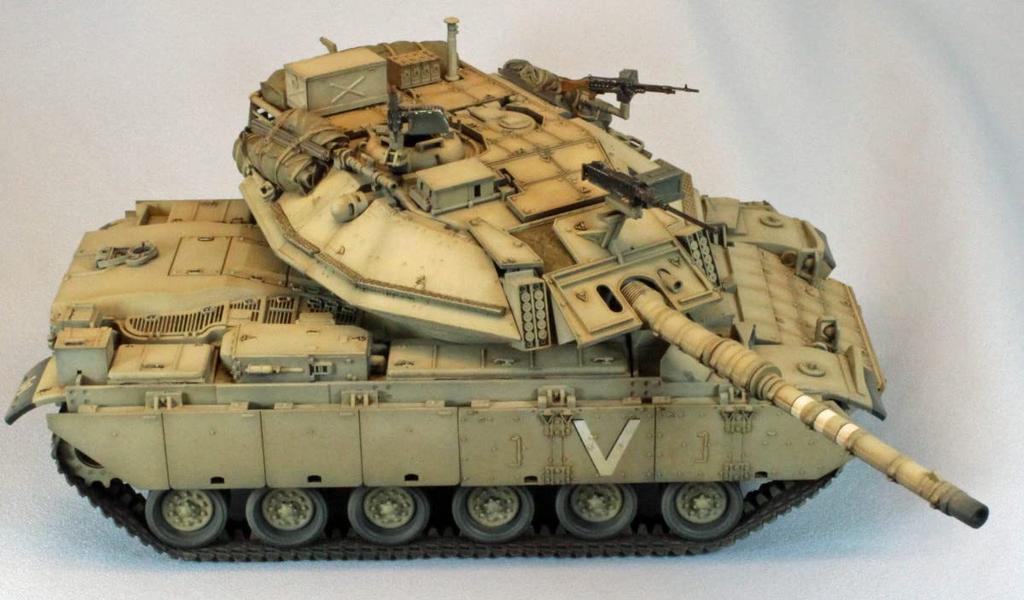 Academy 1/35 Magach 6B Gal Batash AM13281 Plastic Model