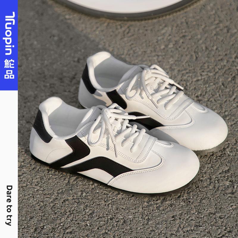 

[Make a friend] Pin Dexun shoes men s and women s same couple shoes 2025 soft-soled versatile board shoes casual shoes 39 чёрный