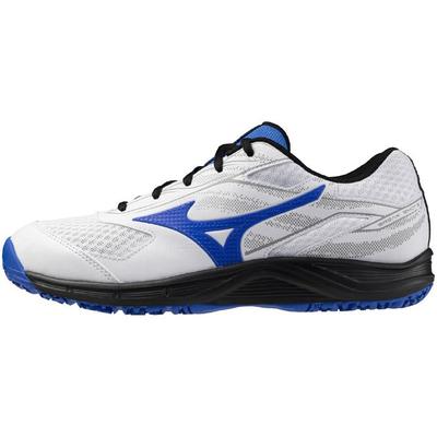 Mizuno Tennis Shoes Break Shot 5 Wide OC Unisex 25.5 Cm 3E White/Blue